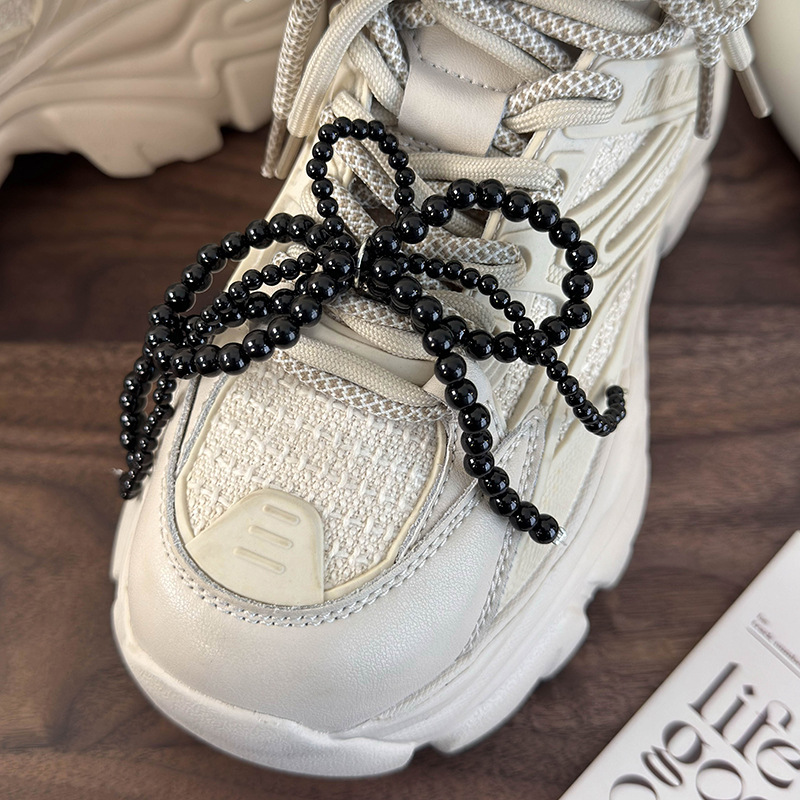 Бант для Обуви с Бусинами