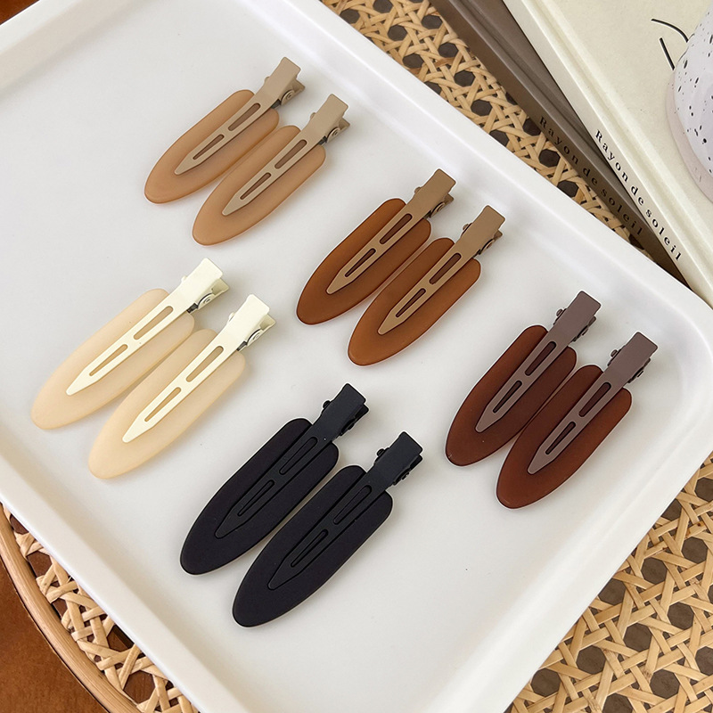 Agrafe de Păr cu Formă de Cioc de Rață