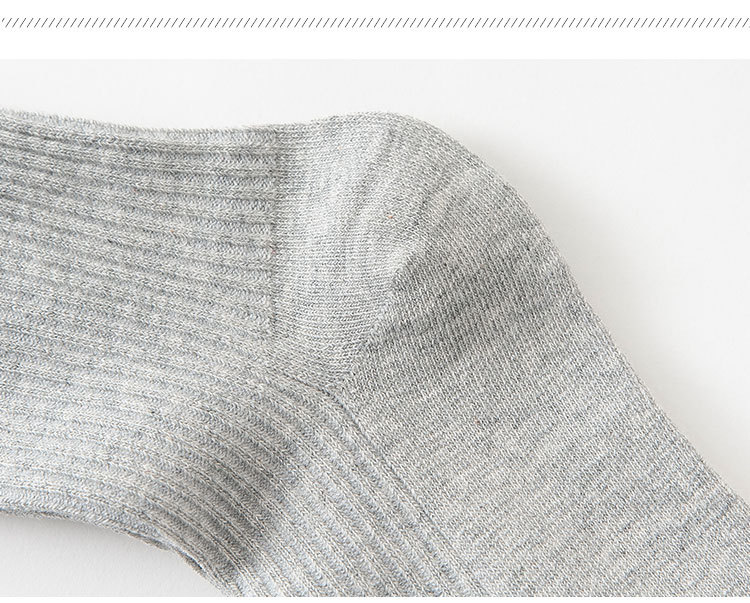 Meias de Algodão com Risca para Homem