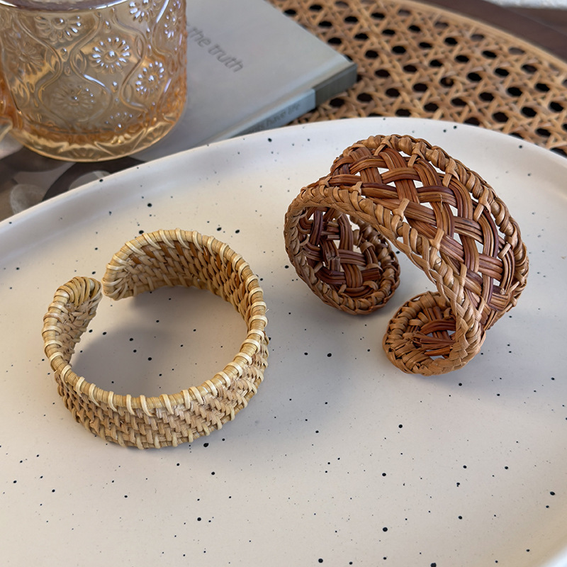 Pulsera de Bambú Tejida