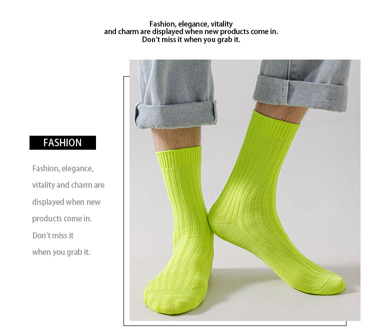 Meias Esportivas de Algodão para Homem