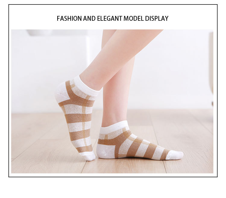 Жіночі низькі шкарпетки з фруктовим принтом