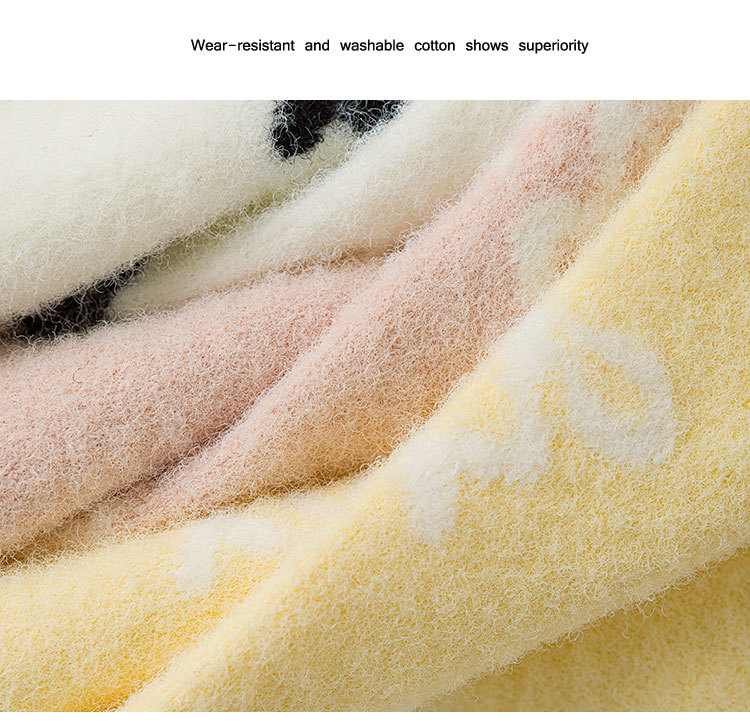 Meias Mid-Calf Forradas com Laço