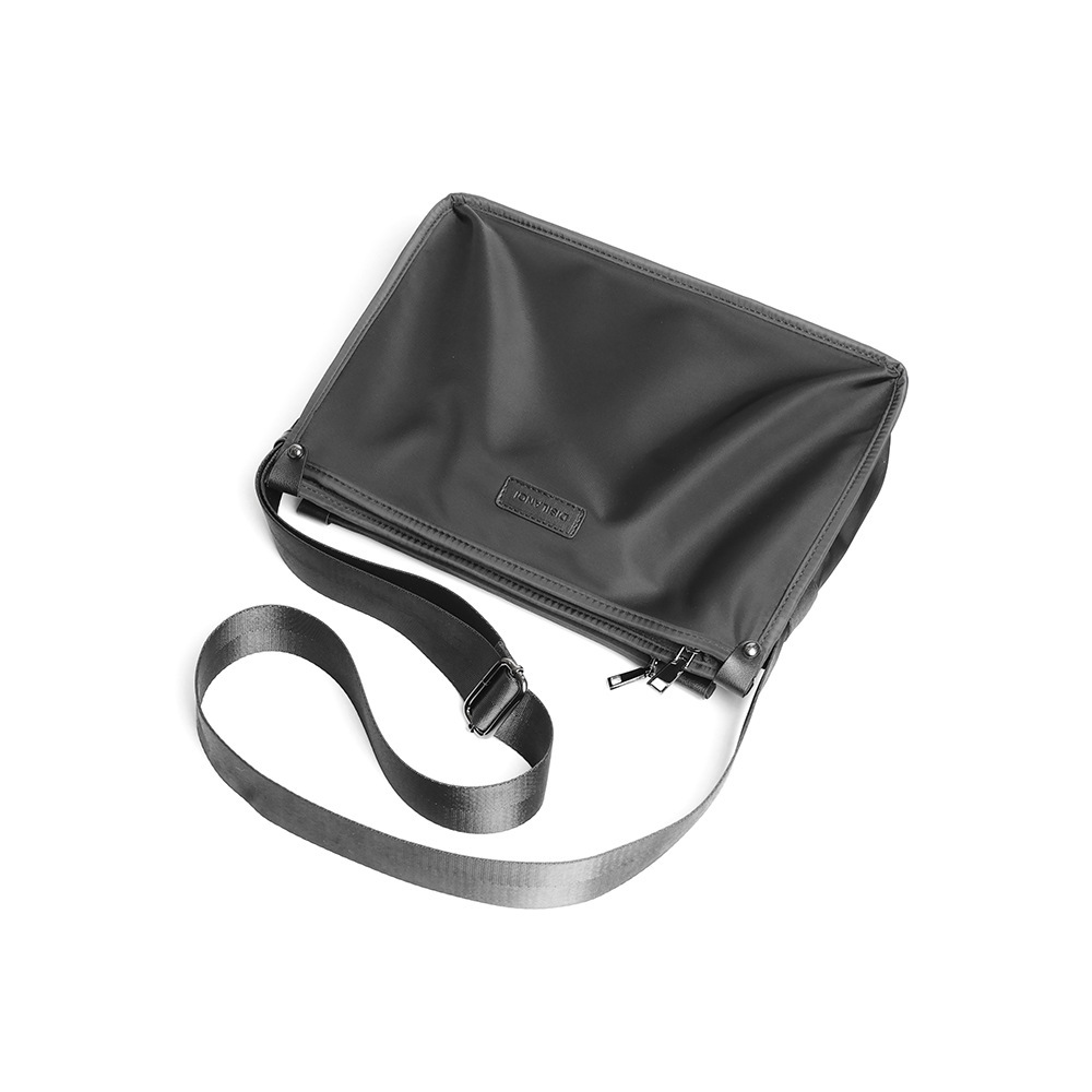 Borsa a tracolla in tessuto Oxford