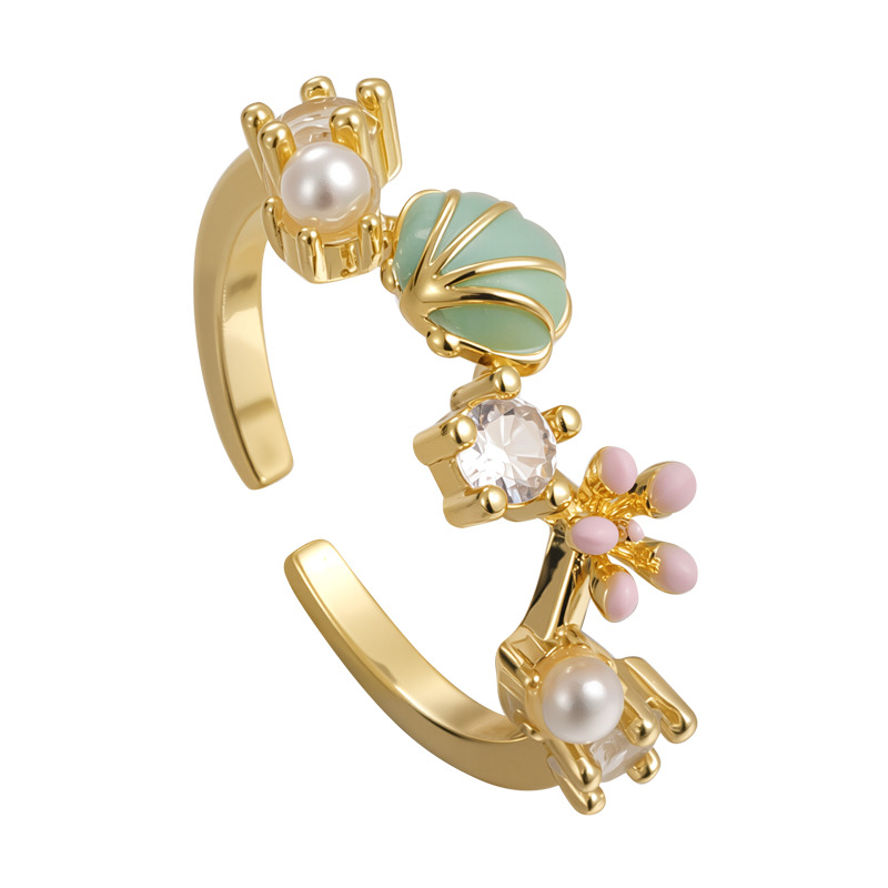 Adjustable Enamel Rings