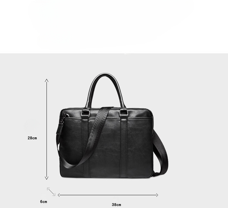 حقيبة أعمال رجالية من الجلد