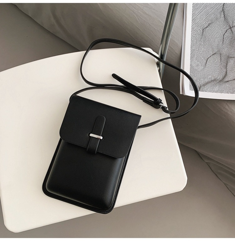 حقيبة كروس بودي رجالية عمودية للهاتف