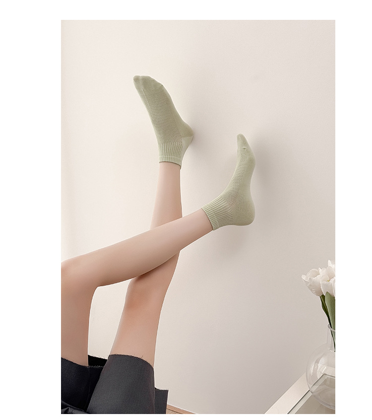 جوارب نسائية قطن شبكة صيف