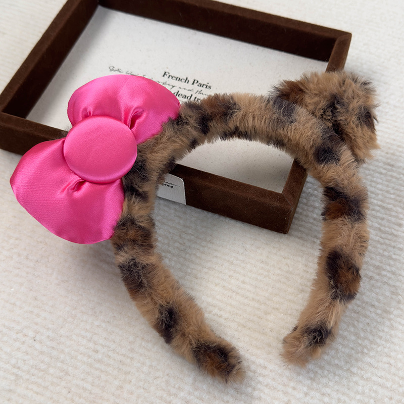 Επάνω Κορδέλα με Λεοπάρδαλο και Αυτιά Γάτας