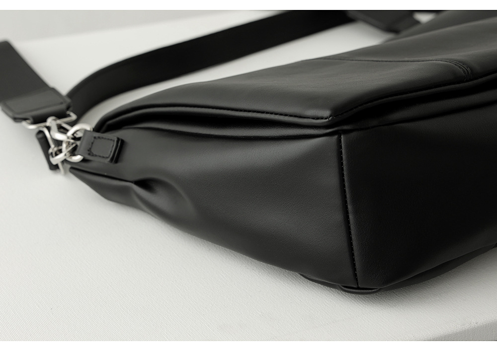メンズPUレザークロスボディバッグ