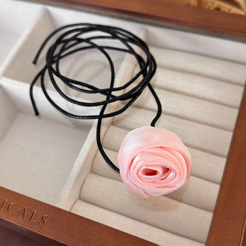 Bloemen Choker Ketting