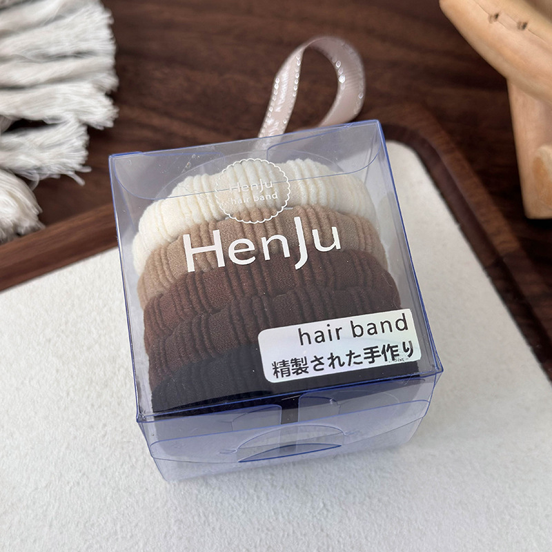 Sömlösa elastiska hårsnoddar