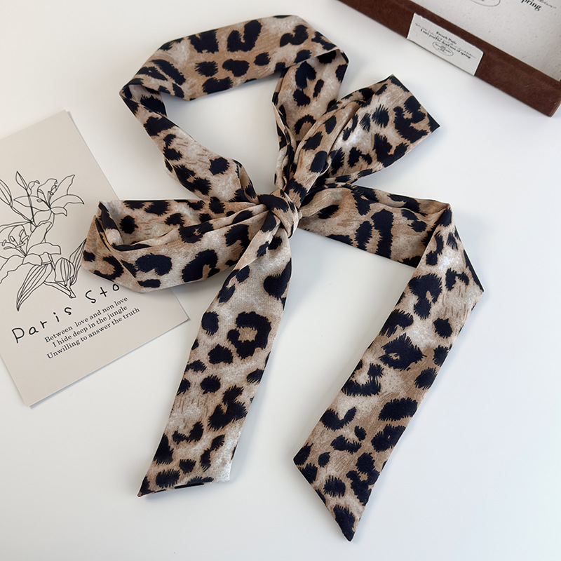 Multi-Purpose Leopard Print Scarf