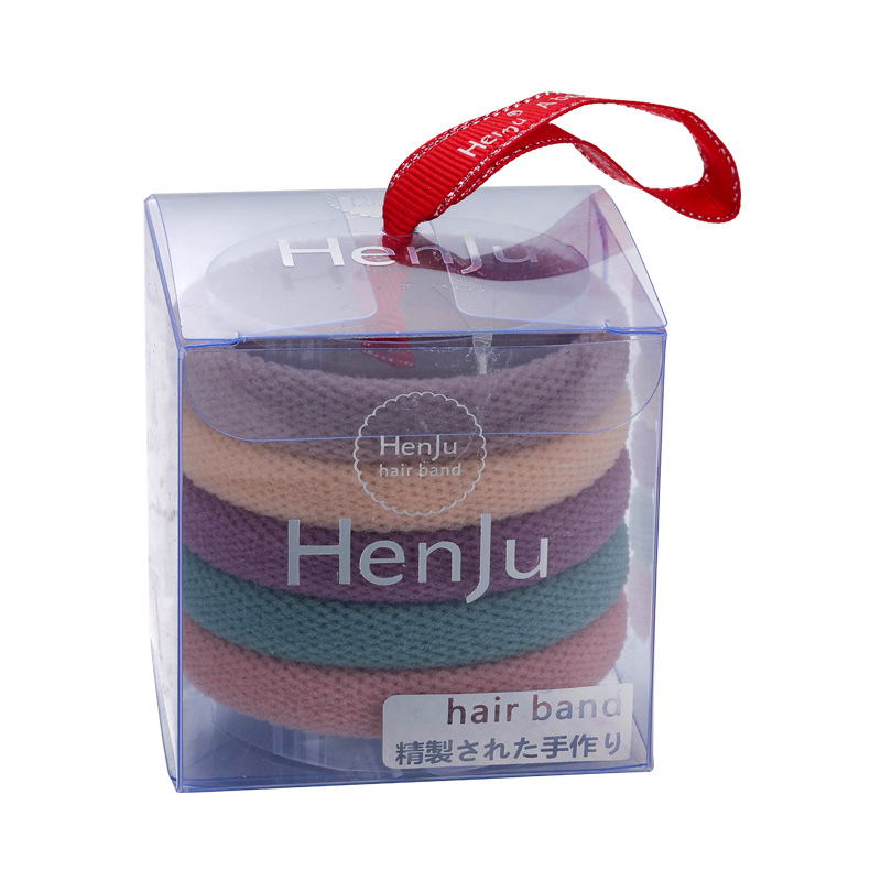 Sömlösa elastiska hårsnoddar