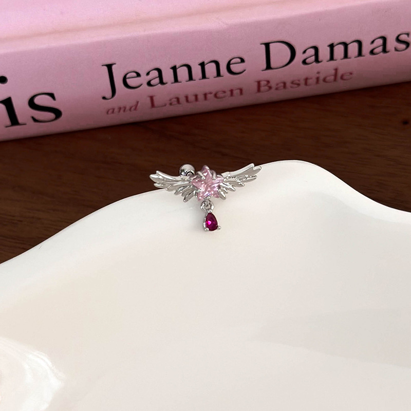 싱글 이어링 마이크로셋 지르코니아