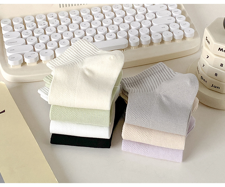 جوارب نسائية قطن شبكة صيف