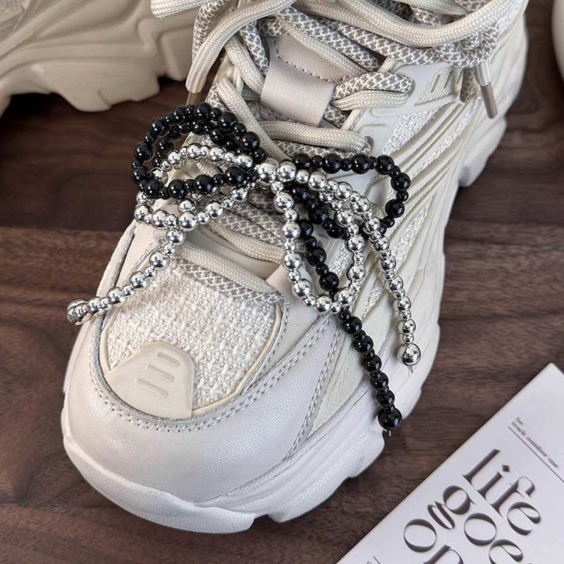 Бант для Обуви с Бусинами