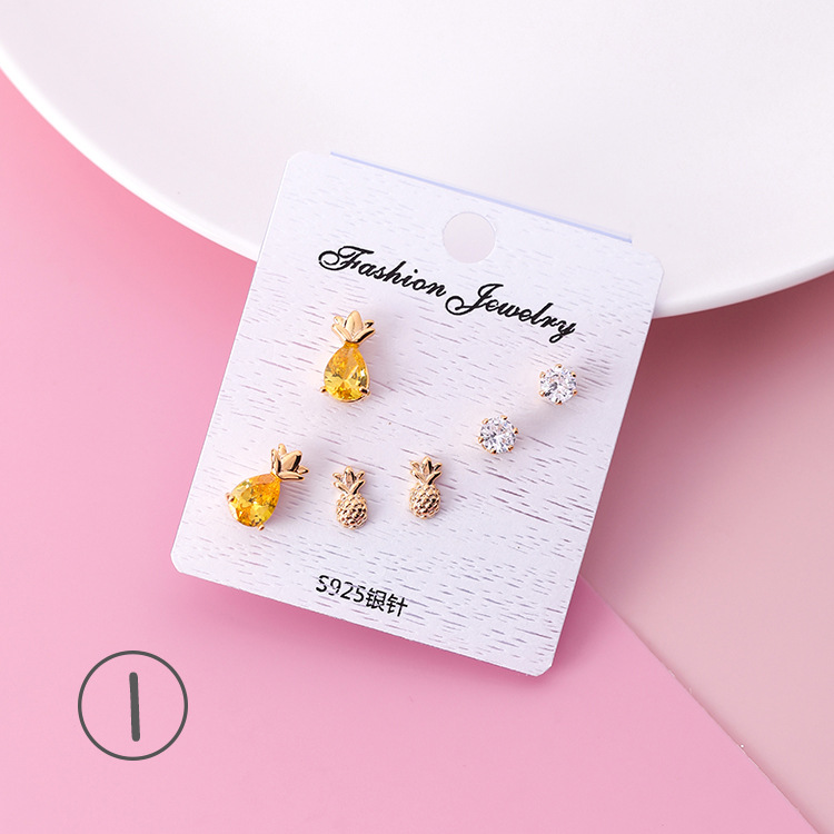 أقراط مثبتة فضة 925