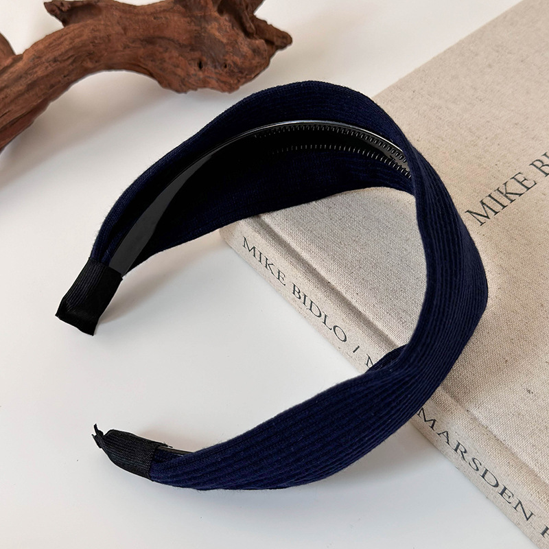 Cinta para el Cabello Vintage de Punto Acanalado