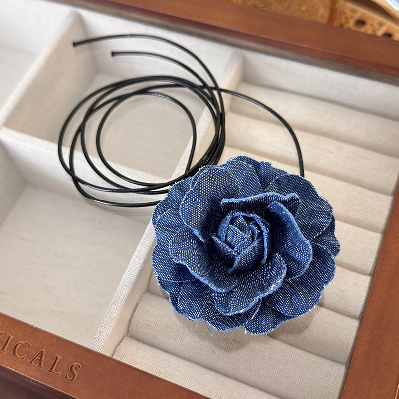 Bloemen Choker Ketting