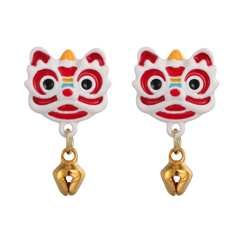 Aslan Dansı Zengili Küpeler