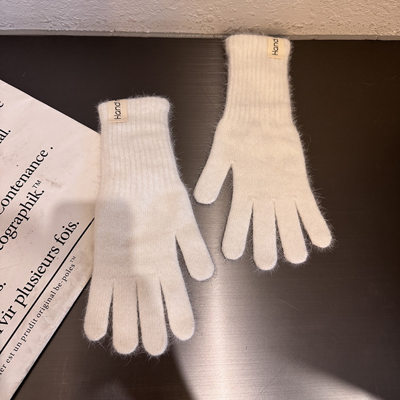 ウサギ毛手袋