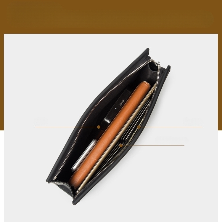 Шкіряна клерова сумка для iPad