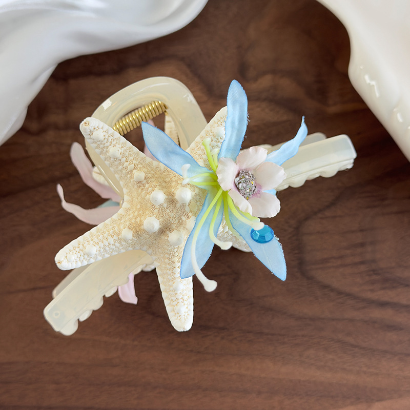 Κλιπ μαλλιών με θαλάσσιο θέμα