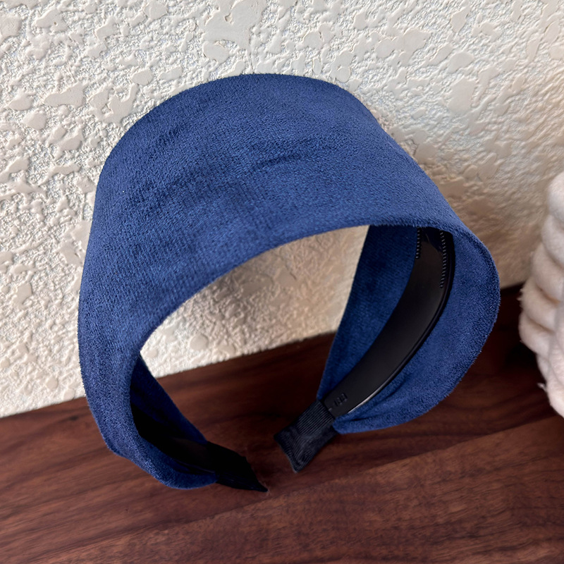 Cinta Ancha para el Cabello de Piel Sintética