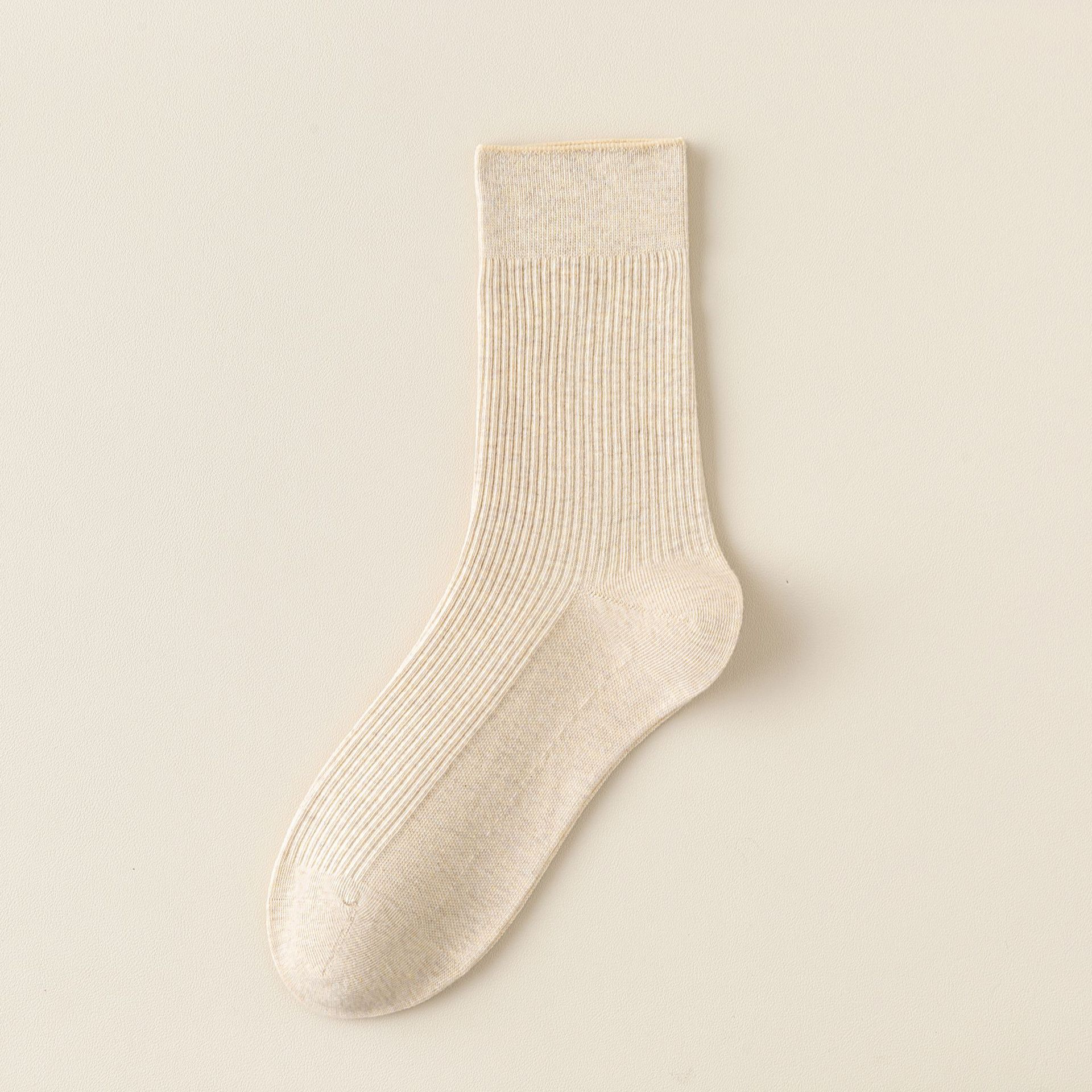 Meias de Algodão Penteado Meia Canela