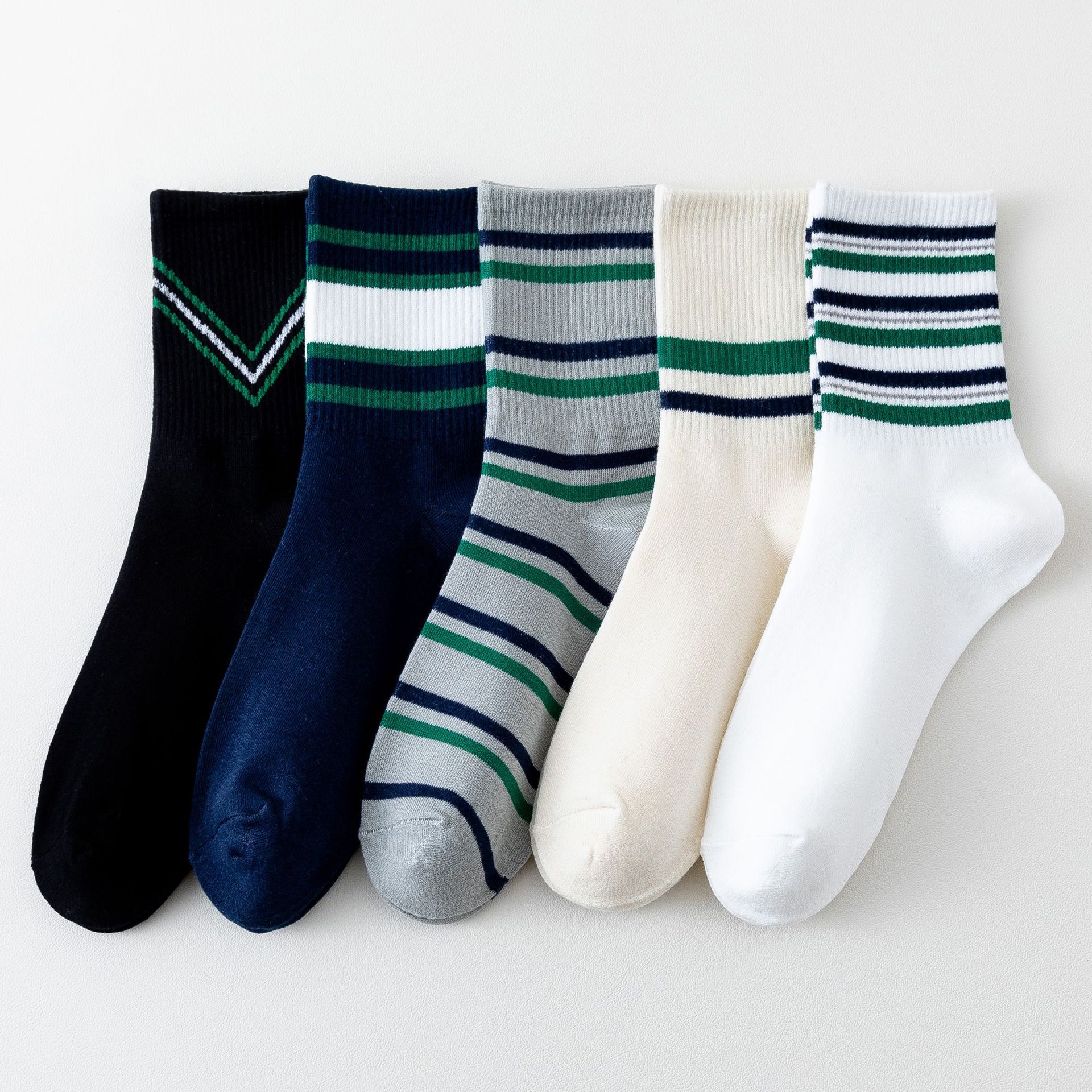 Meias até a panturrilha masculinas