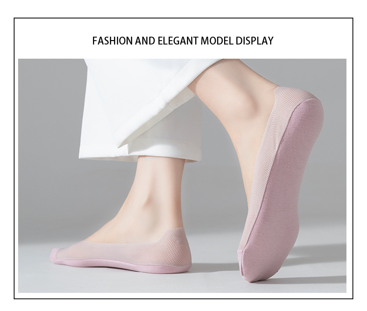 Dámské Letní No-Show Ponožky