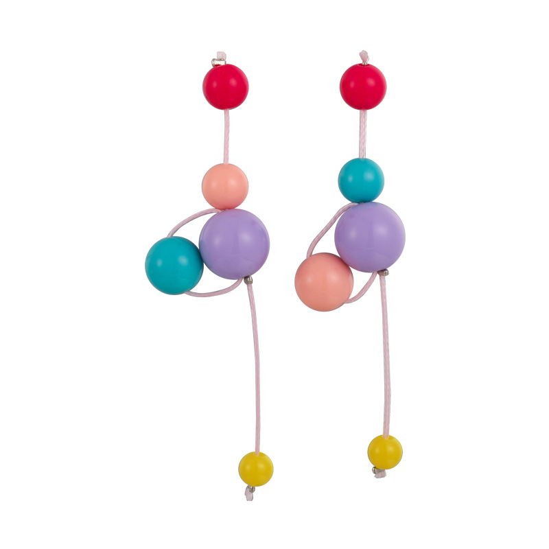 Resin Ball Earrings