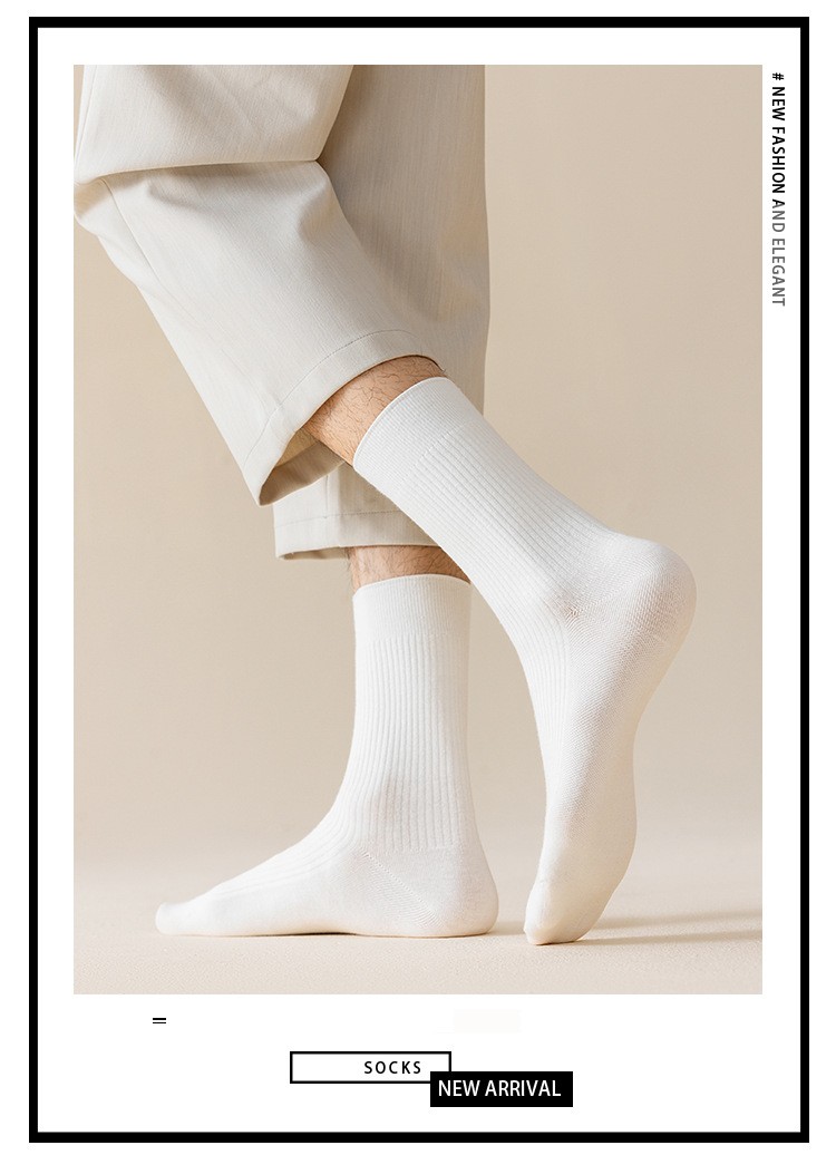 Meias de Algodão Penteado Meia Canela