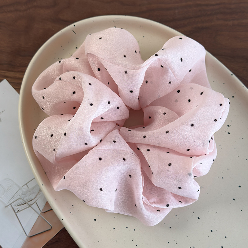 水玉ヘアスクランチー