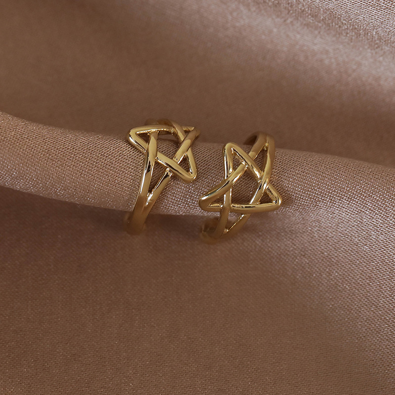 Leaf and Flower Ear Cuffs