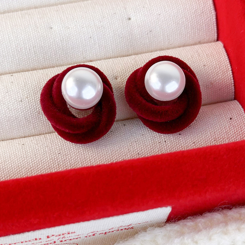 중국 뱀 별자리 귀걸이