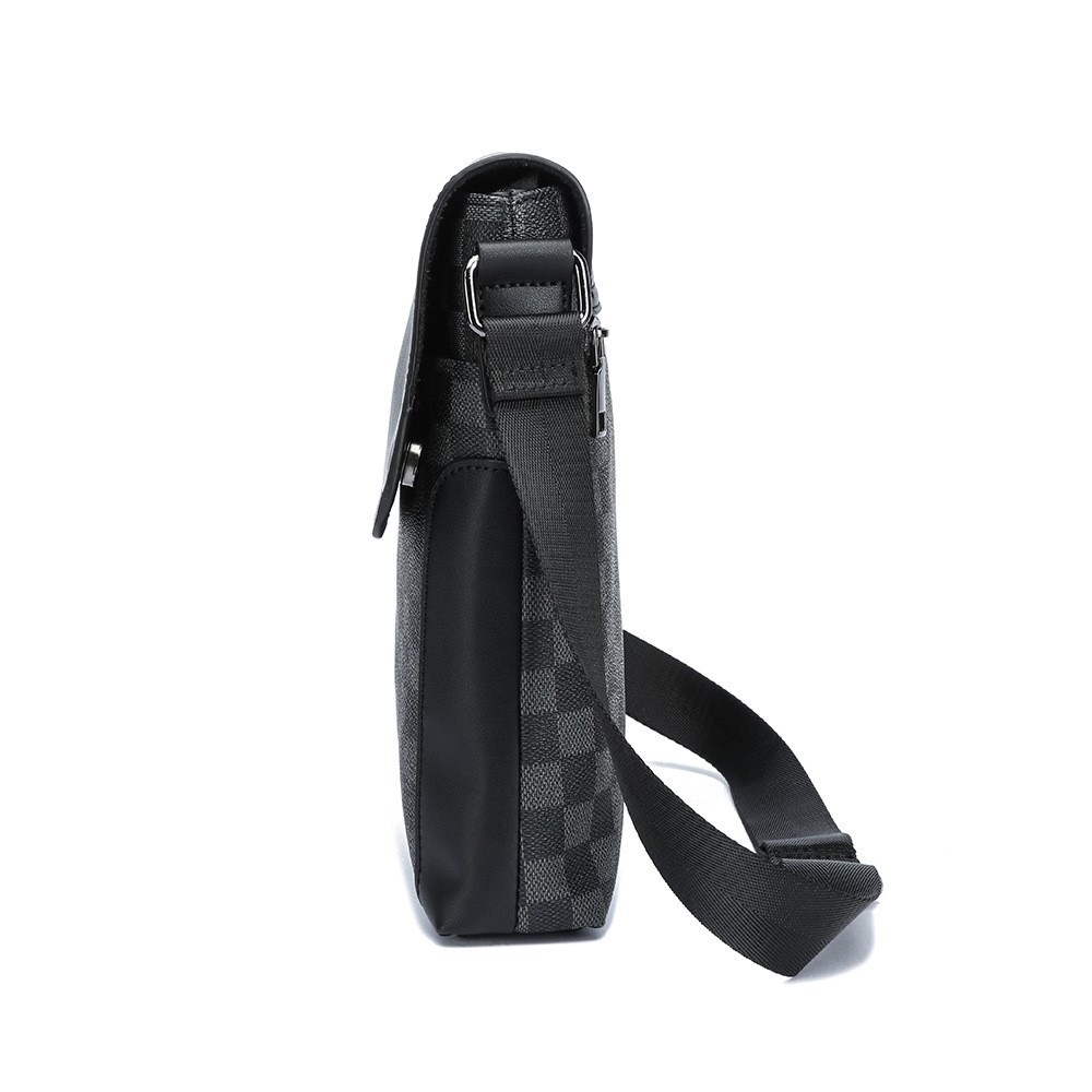 Borsa a tracolla uomo a quadri