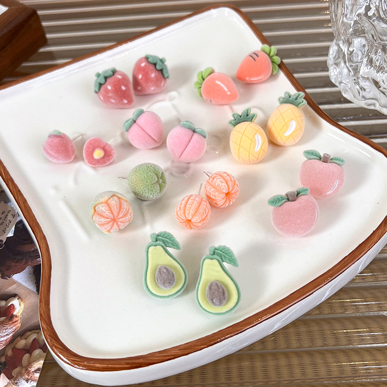 Fruit Stud Earrings