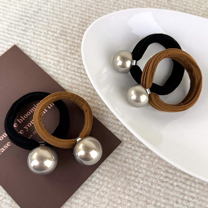 Гумка для Волосся з Імітацією Перлини