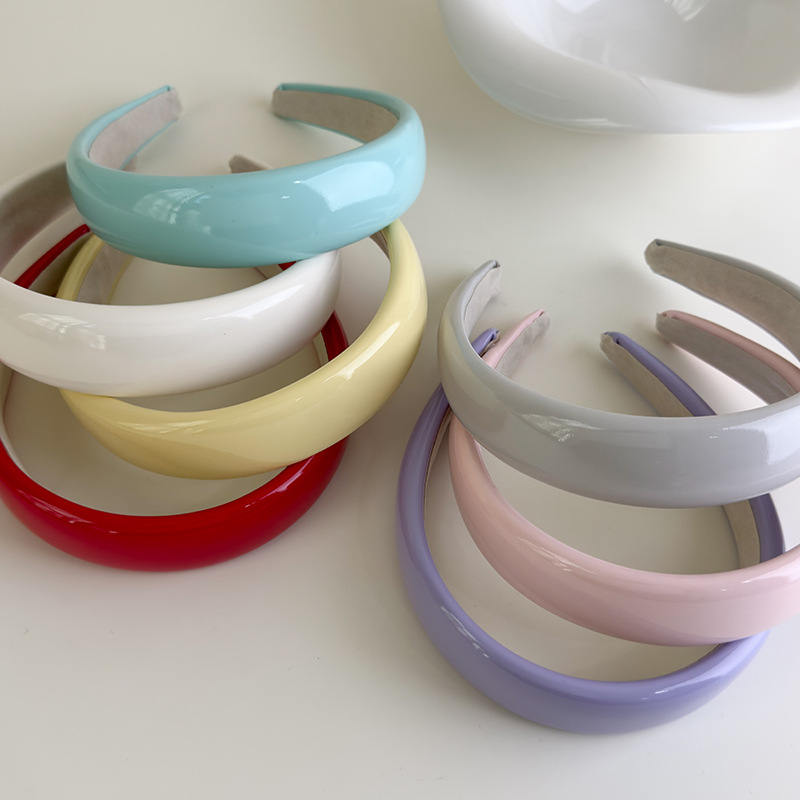 Diadema de Cuero Charol