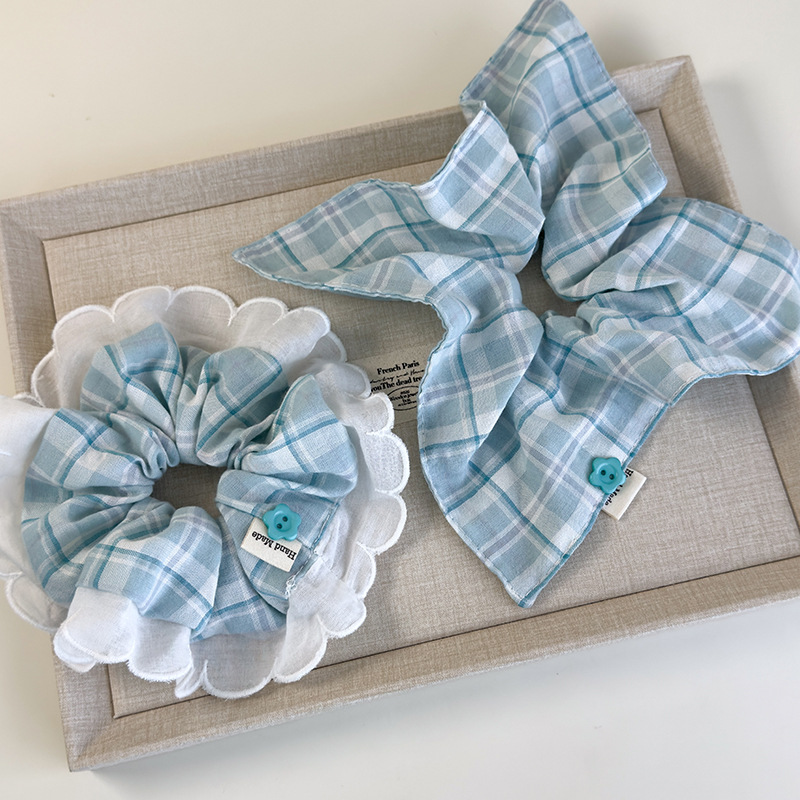 Elegancka Gumka w Kratkę