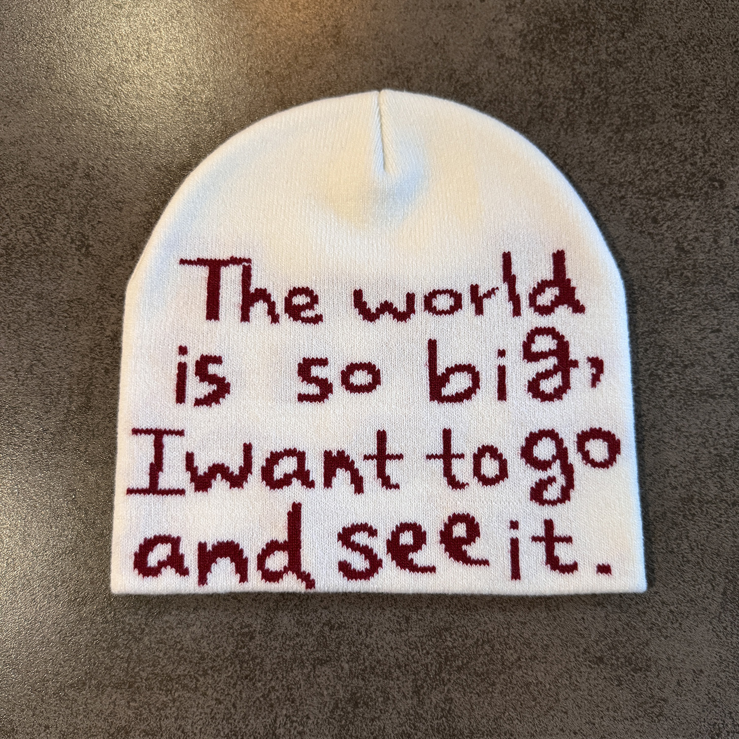 Gorro de Malha Jacquard