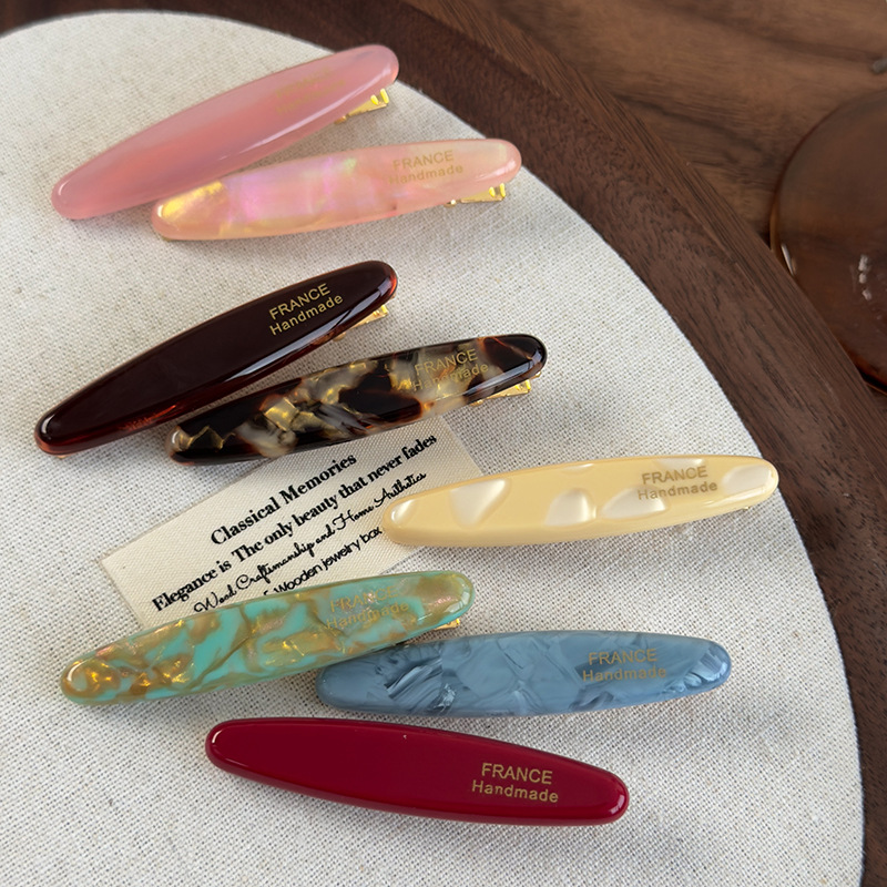 Oval Duckbill Hair Clips