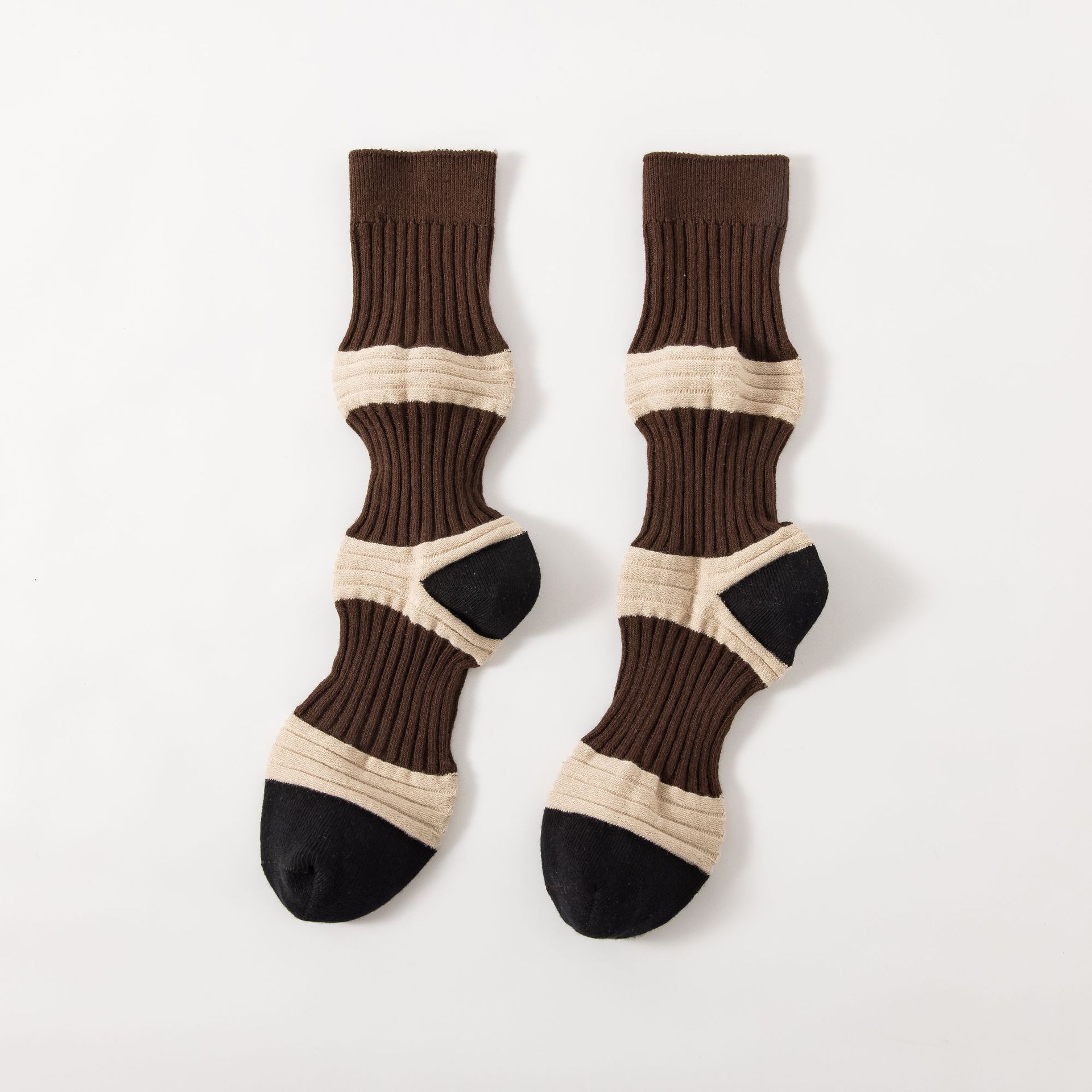 Meias de Algodão Meia-Canela