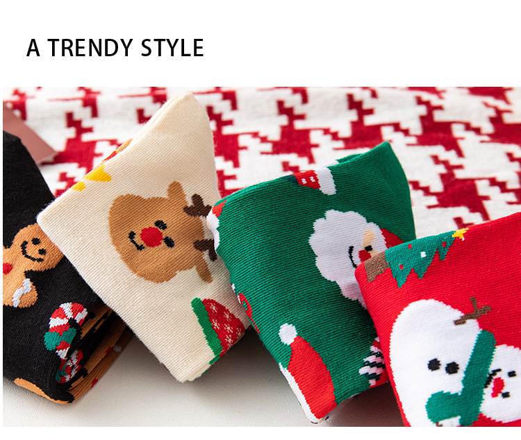 Meias Natal Meia-Canela