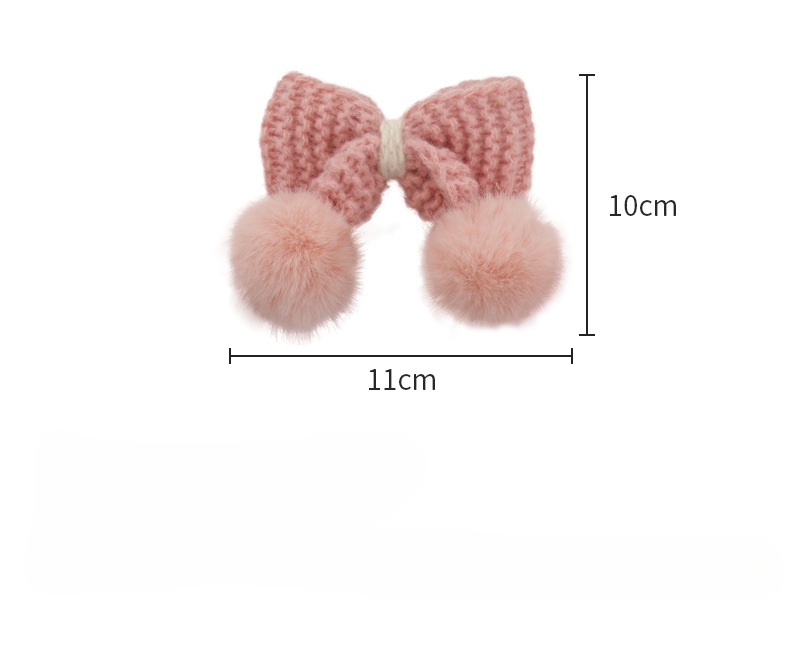 Κλιπ Μαλλιών με Παρυφή και Πομπόν από Νήμα