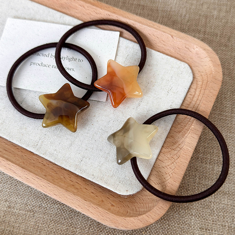 Haargummis Herz und Stern