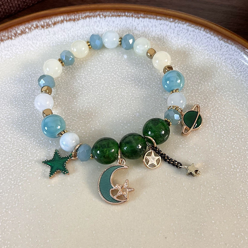 Gelang Manik Kristal Planet dan Bintang