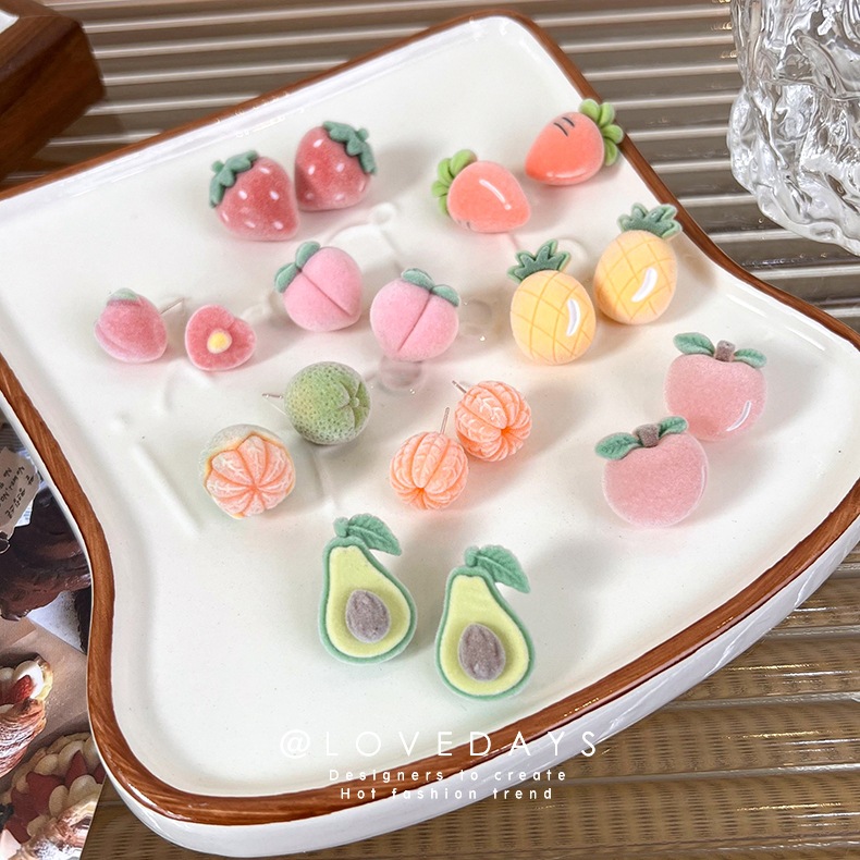 Fruit Stud Earrings